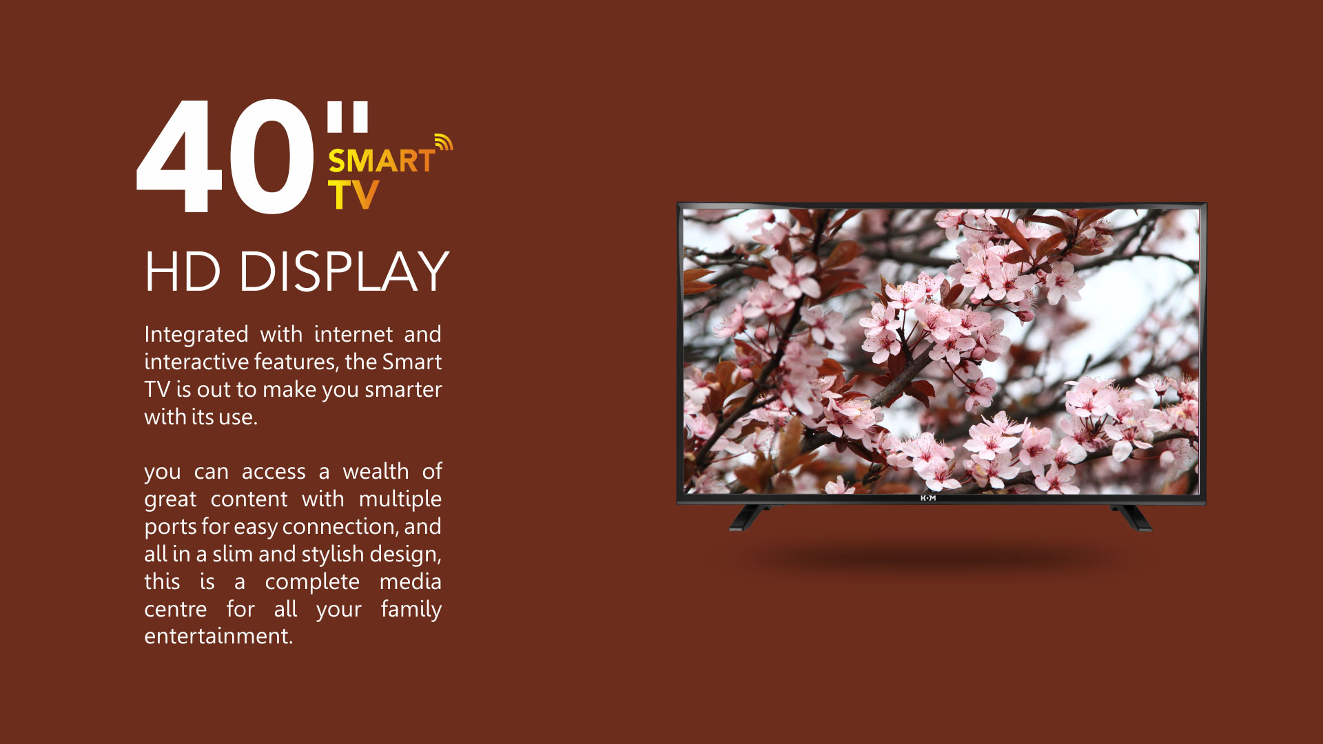 55 inch LED Smart TV