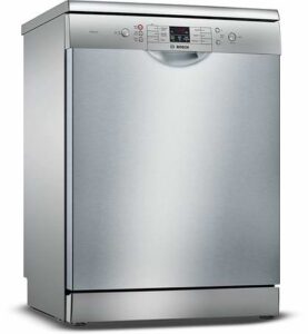 Bosch 12 Place Settings Dishwasher (SMS66GI01I, Silver Inox)