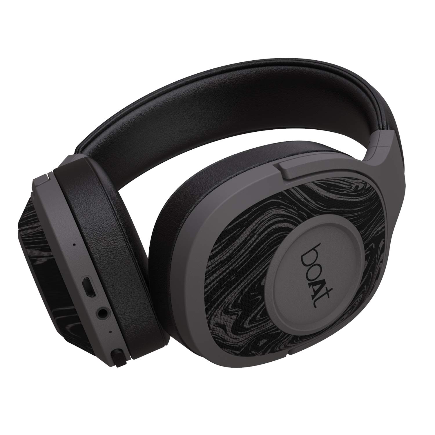 boAt Rockerz 550 Over-Ear Wireless Headphone with Ergonomic Aesthetics, Plush Padded Earcups, Immersive Audio, Bluetooth v5.0 & Upto 20H Playback (Black)